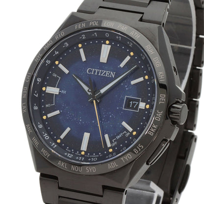 CITIZEN ATESA Direct Flight Cosmic Blue Limited to 2200 pieces worldwide Watches CB0219-50L H145-S123704 Titanium/Titanium mens