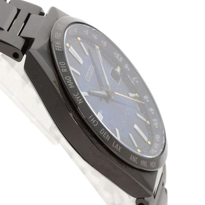 CITIZEN ATESA Direct Flight Cosmic Blue Limited to 2200 pieces worldwide Watches CB0219-50L H145-S123704 Titanium/Titanium mens