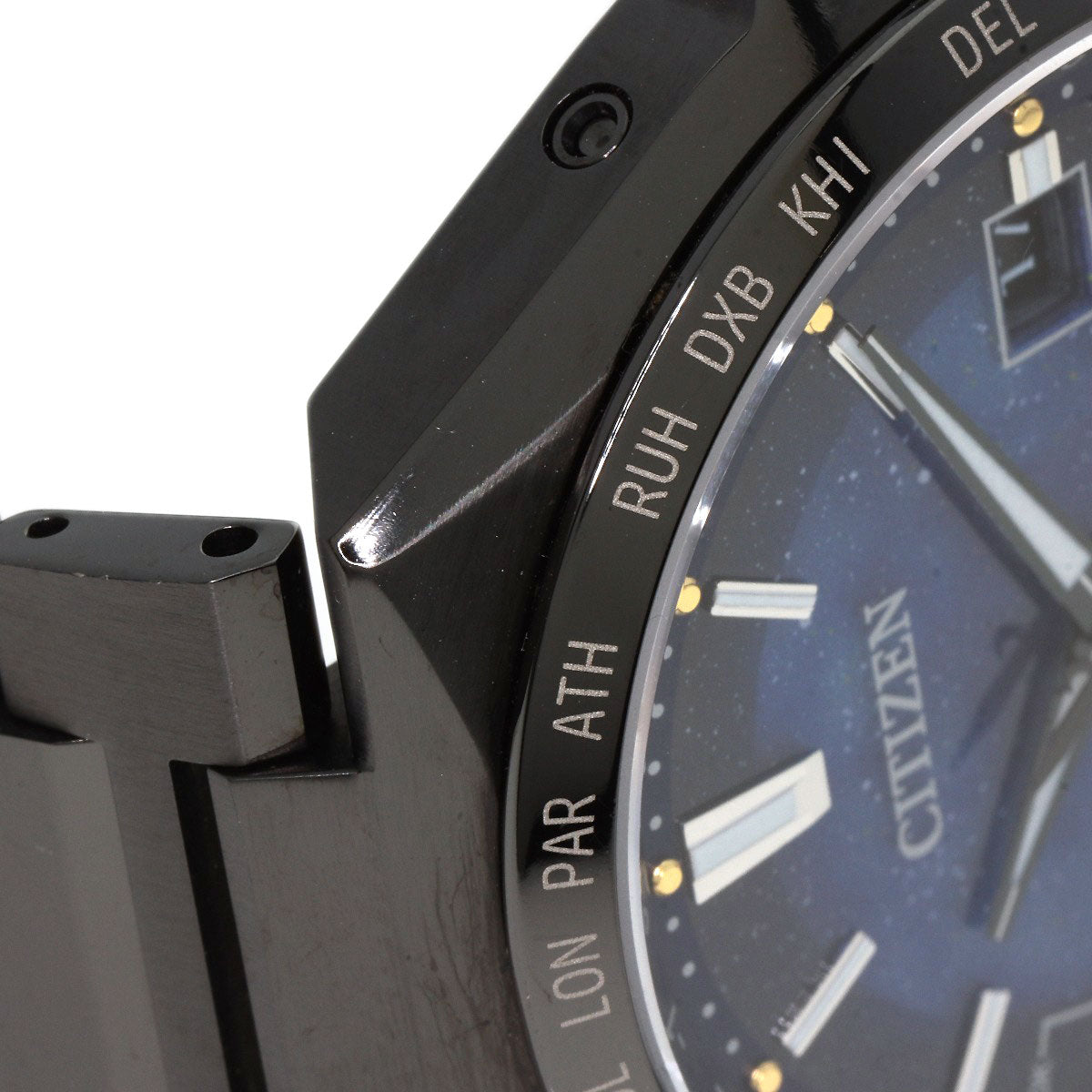 CITIZEN ATESA Direct Flight Cosmic Blue Limited to 2200 pieces worldwide Watches CB0219-50L H145-S123704 Titanium/Titanium mens