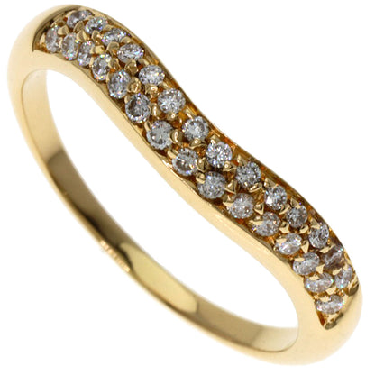 BVLGARI   Ring Corona Pav? Diamond K18 Yellow Gold Ladies