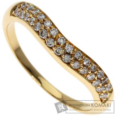 BVLGARI   Ring Corona Pav? Diamond K18 Yellow Gold Ladies
