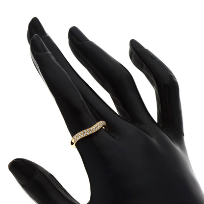 BVLGARI   Ring Corona Pav? Diamond K18 Yellow Gold Ladies