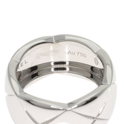 CHANEL Coco Crush Large #55 Ring K18 White Gold Ladies [Used]