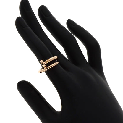 CARTIER Juste un Clou Classic Model #49 Ring K18 Pink Gold Ladies [Used]