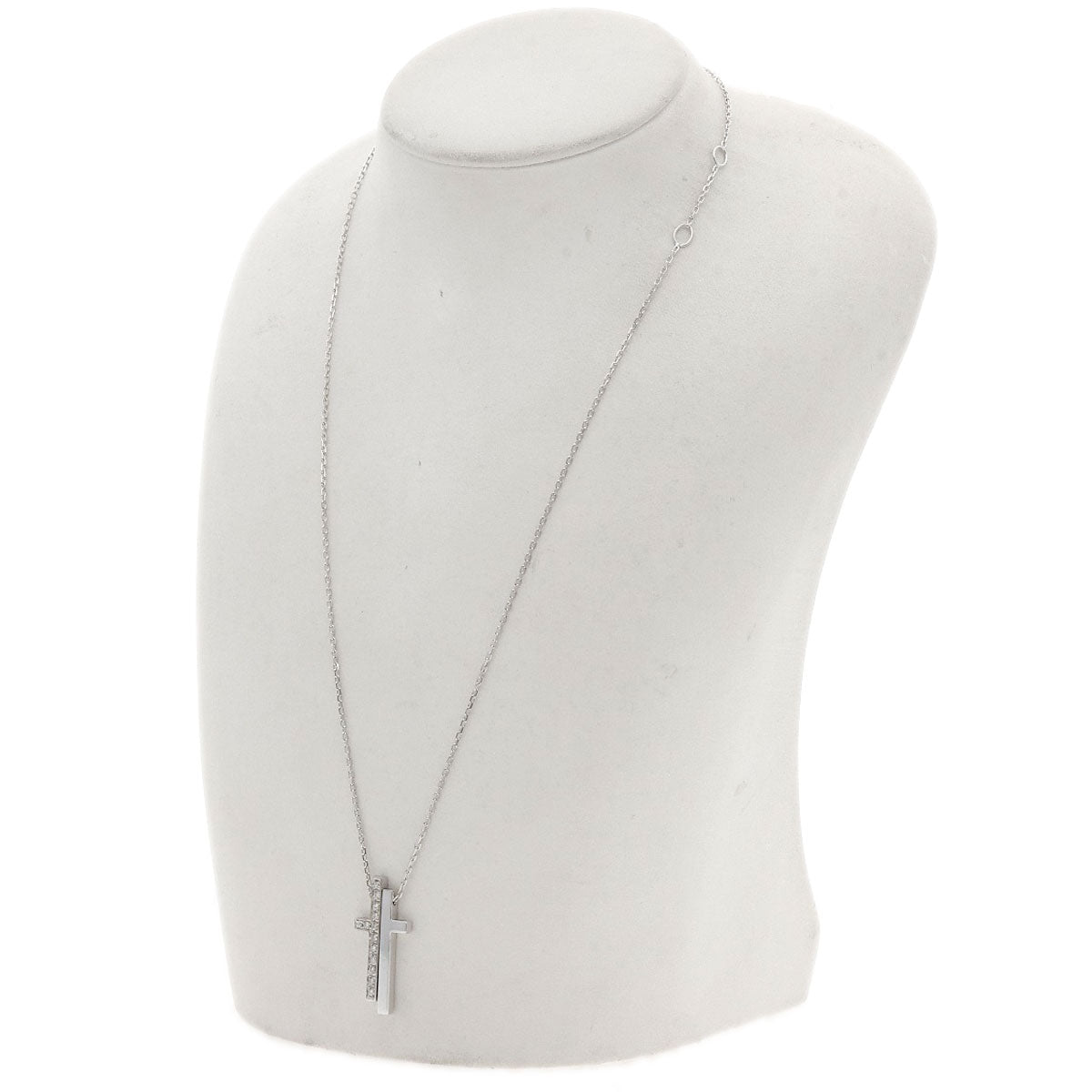 GUCCI   Necklace Separate cloth Diamond K18 White Gold Ladies