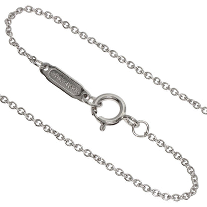 TIFFANY&Co. Quatra Heart Key Diamond Necklace Platinum PT950 Ladies [Used]