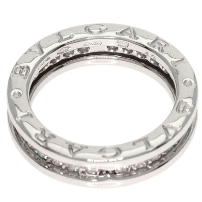BVLGARI   Ring B.zero1 XS Full Eternity 1 Band Diamond #49 K18 White Gold Ladies
