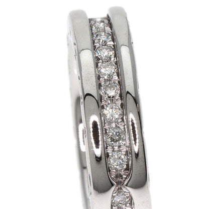 BVLGARI   Ring B.zero1 XS Full Eternity 1 Band Diamond #49 K18 White Gold Ladies