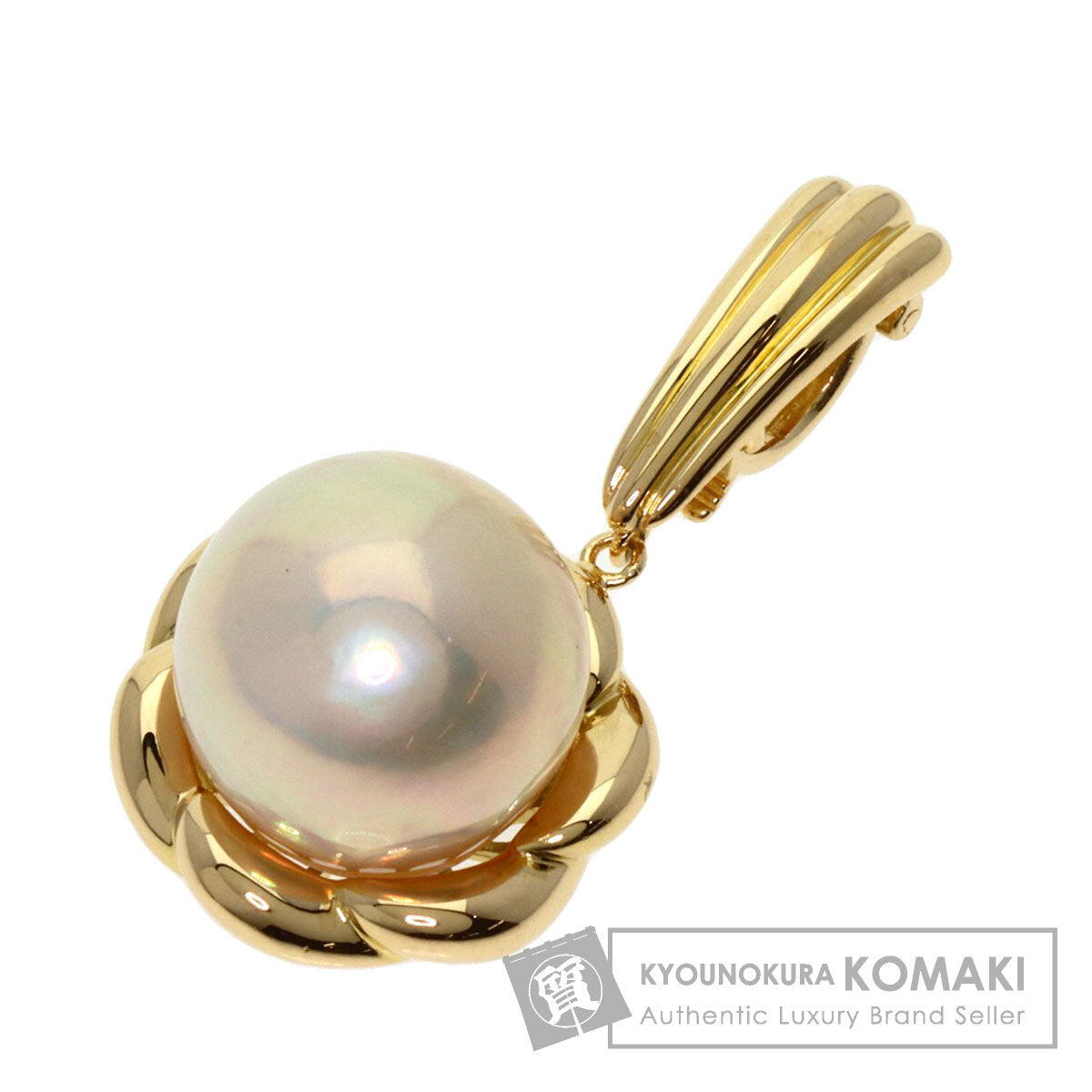 TASAKI Pearl Pearl Pendant top K18 Yellow Gold Ladies [Used]