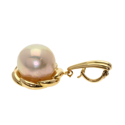 TASAKI Pearl Pearl Pendant top K18 Yellow Gold Ladies [Used]