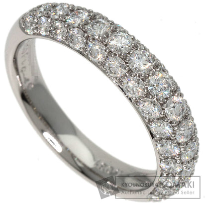 Gimel Pave Diamond Ring Platinum PT950 Ladies [Used]