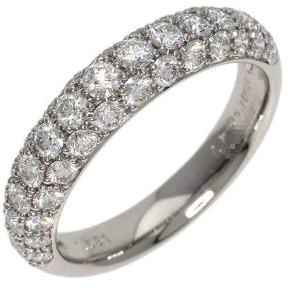 Gimel Pave Diamond Ring Platinum PT950 Ladies [Used]