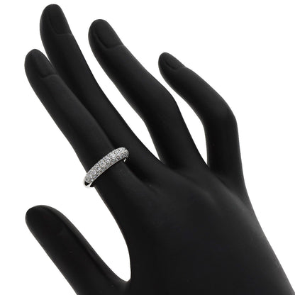 Gimel Pave Diamond Ring Platinum PT950 Ladies [Used]