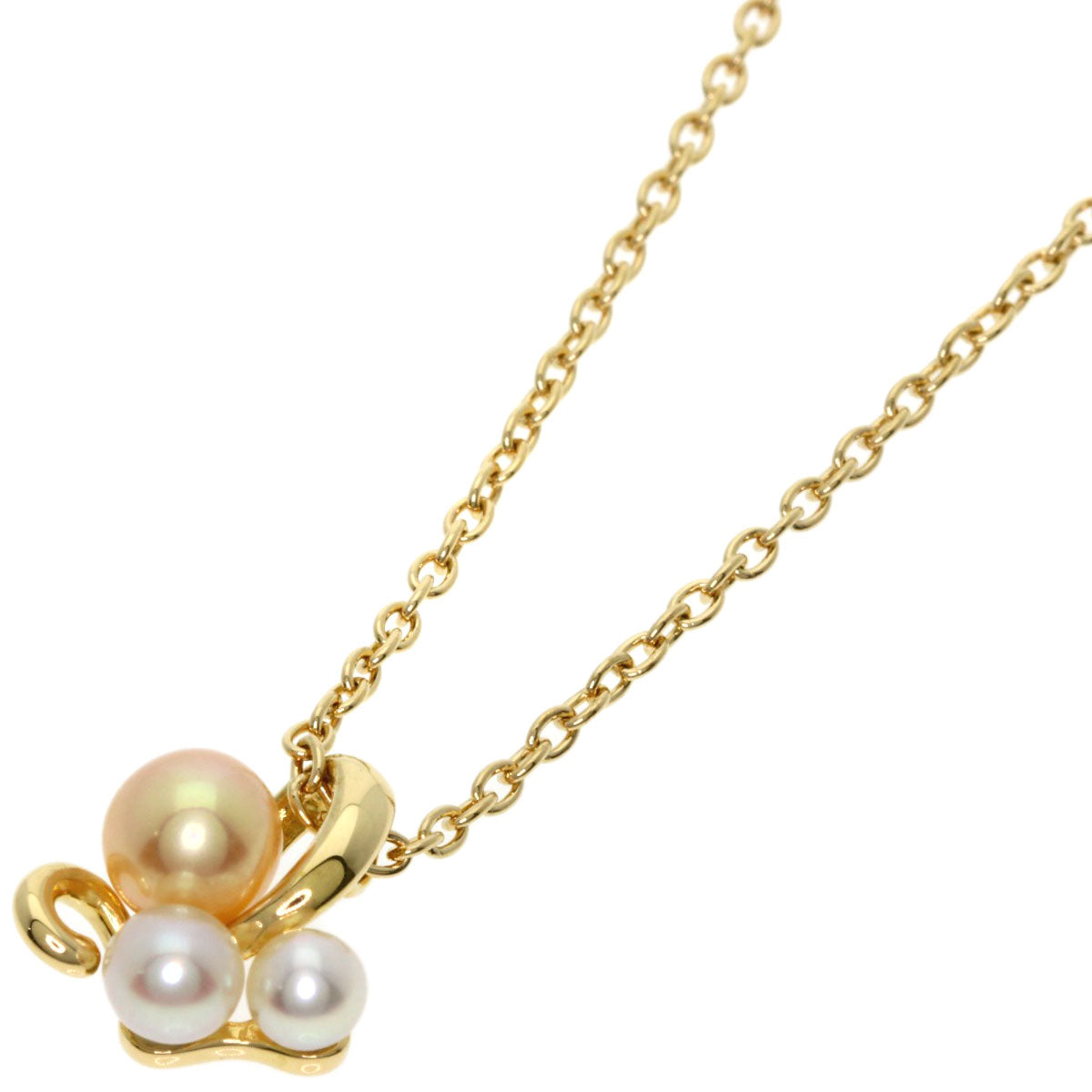 TASAKI Pearl Pearl Necklace K18 Yellow Gold Ladies [Used]