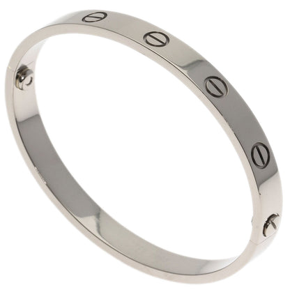 CARTIER LOVE Bracelets with screwdriver #16 Bracelet K18 White Gold Ladies [Used]