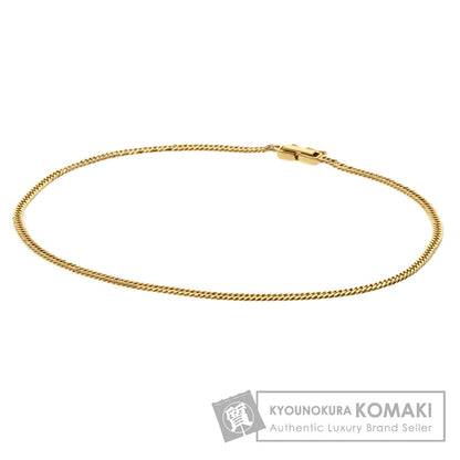 Curb chain Kihei W6 side Bracelet K18 Yellow Gold  5.7g�E½@mens