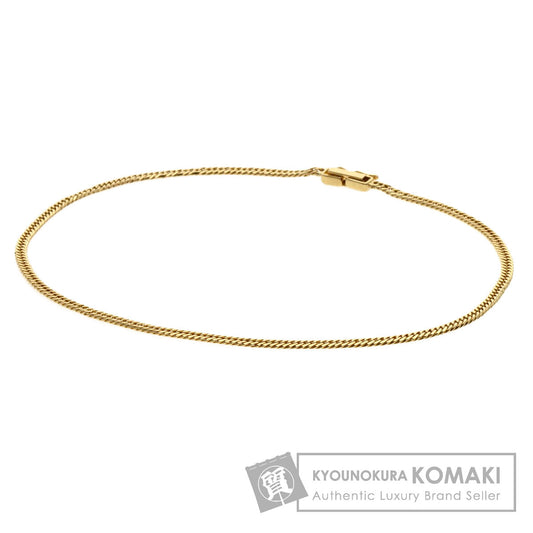 Curb chain Kihei W6 side Bracelet K18 Yellow Gold  5.7g�E½@mens