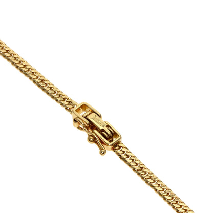 Curb chain Kihei W6 side Bracelet K18 Yellow Gold  5.7g�E½@mens