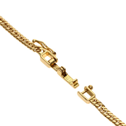 Curb chain Kihei W6 side Bracelet K18 Yellow Gold  5.7g�E½@mens