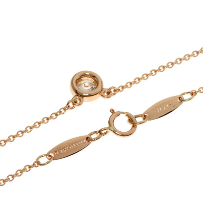 TIFFANY&Co. By The Yard Diamond Necklace K18 Pink Gold Ladies [Used]