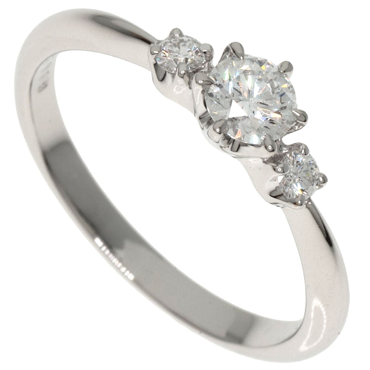 MIKIMOTO Diamond Ring Platinum PT950 Ladies [Used]