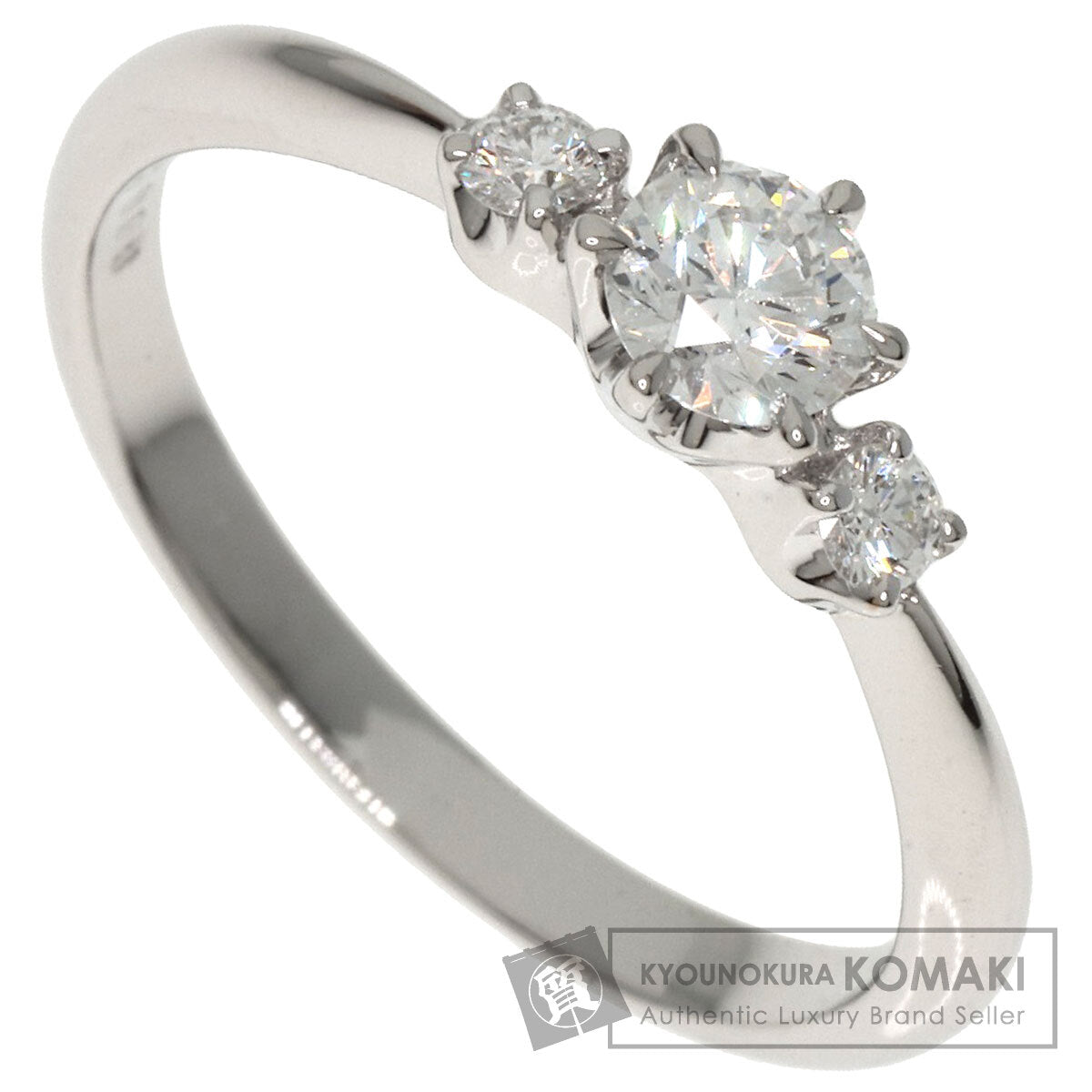 MIKIMOTO Diamond Ring Platinum PT950 Ladies [Used]