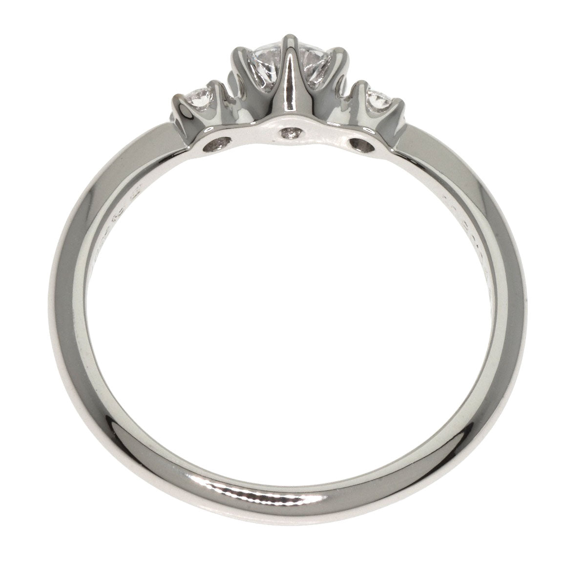 MIKIMOTO Diamond Ring Platinum PT950 Ladies [Used]