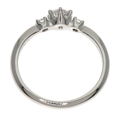 MIKIMOTO Diamond Ring Platinum PT950 Ladies [Used]
