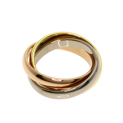 CARTIER Trinity Bracelet Top with Cord Bracelet K18 Yellow Gold K18 White GoldLadies [Used]