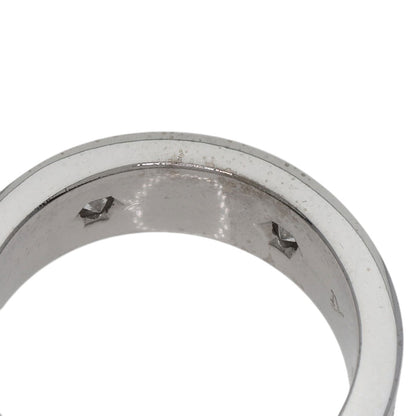 CARTIER love ring full Diamond #46 Ring K18 White Gold Ladies [Used]