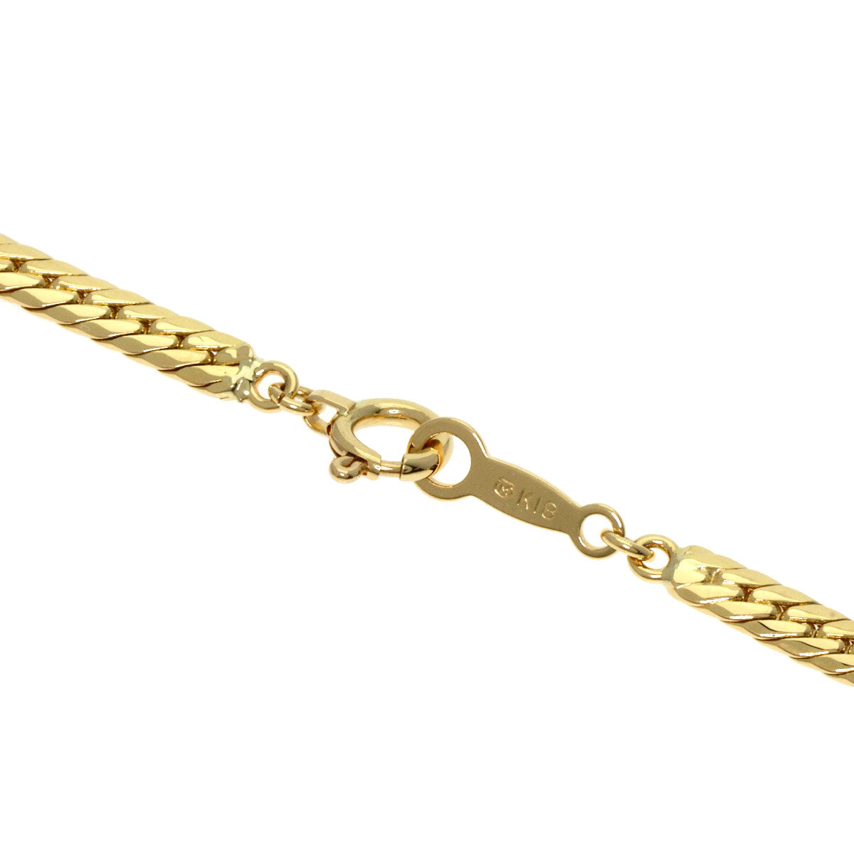 MIKIMOTO Akoya Pearl Pearl Diamond Necklace K18 Yellow Gold Ladies [Used]