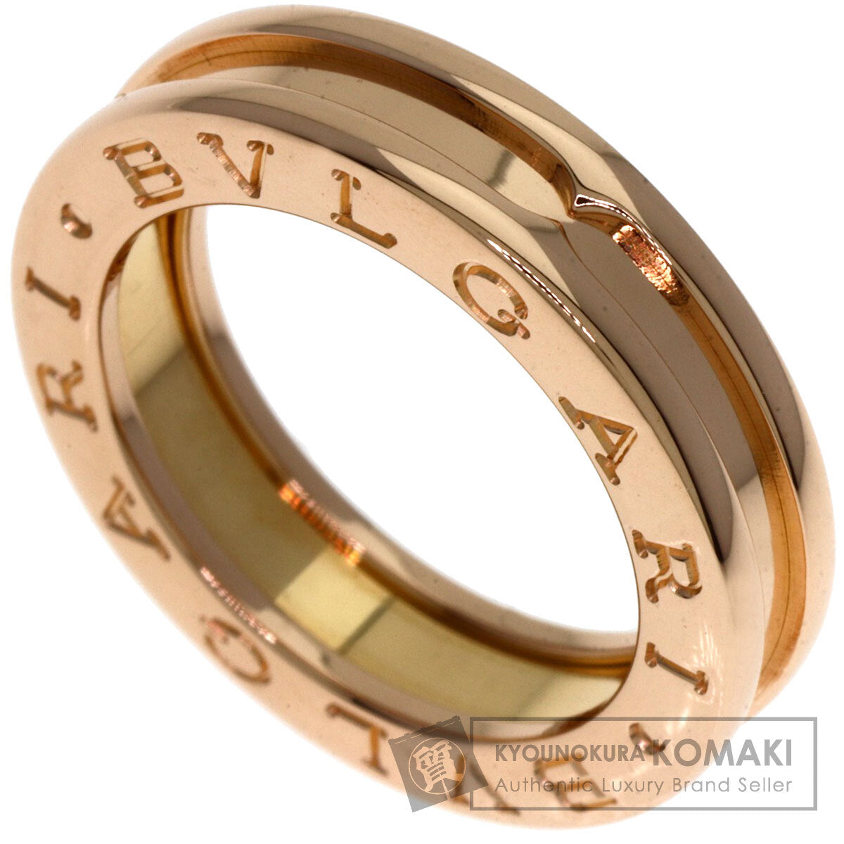 BVLGARI   Ring B.zero1 1 band XS #48 K18 Pink Gold Ladies