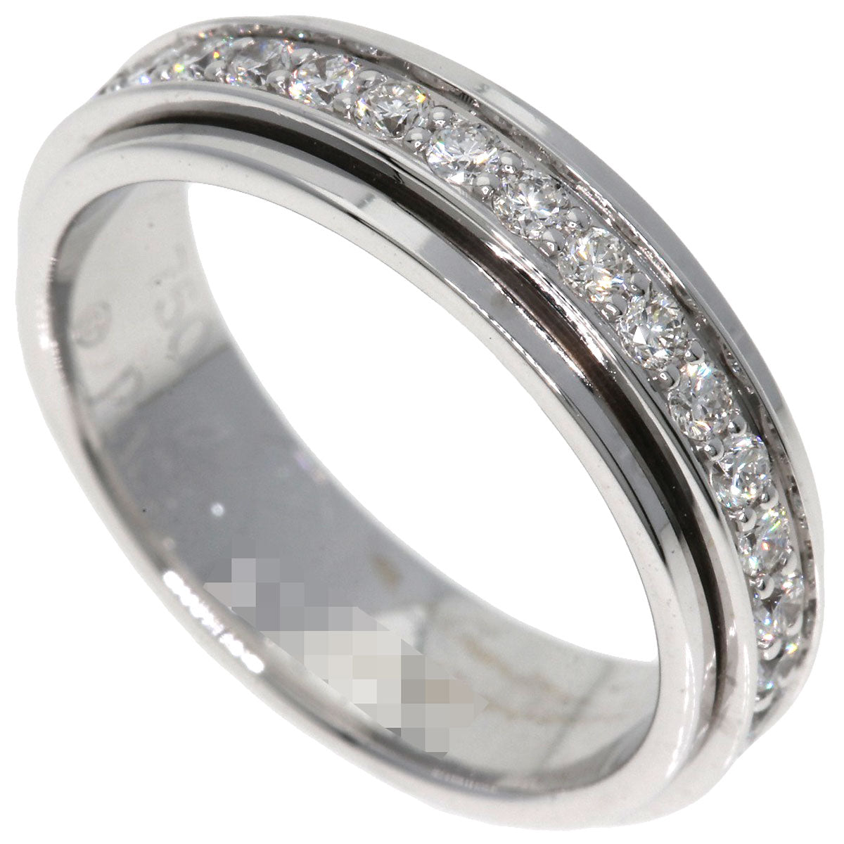 PIAGET possession full eternity diamond #48 Ring K18 White Gold Ladies [Used]