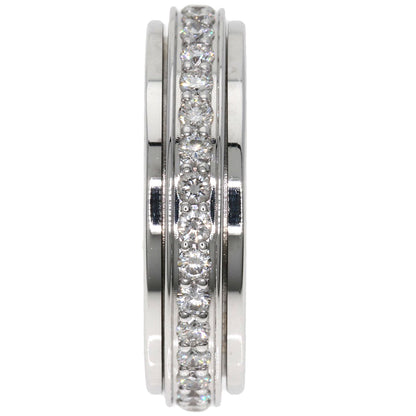 PIAGET possession full eternity diamond #48 Ring K18 White Gold Ladies [Used]