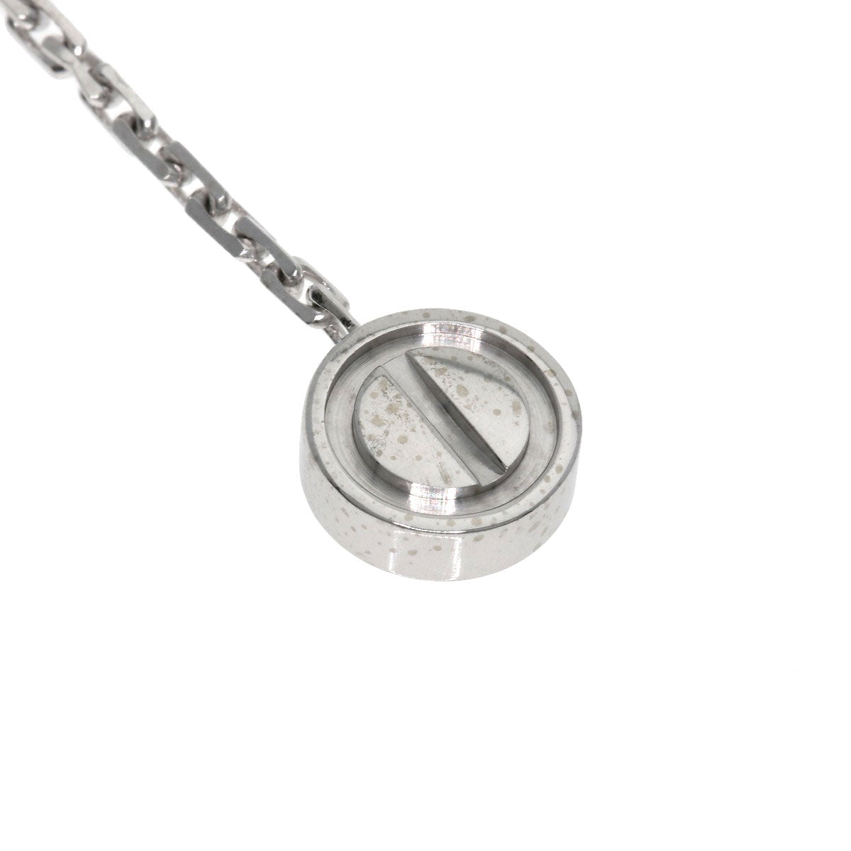 CARTIER Love pastille Necklace K18 White Gold Ladies [Used]