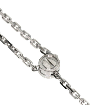 CARTIER Love pastille Necklace K18 White Gold Ladies [Used]