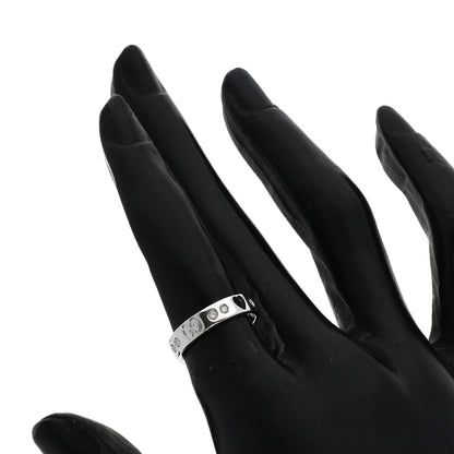 GUCCI Amor Heart 10P Diamond #8 Ring K18 White Gold Ladies [Used]