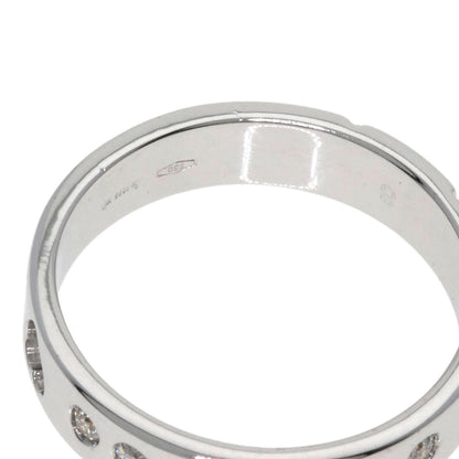 GUCCI Amor Heart 10P Diamond #8 Ring K18 White Gold Ladies [Used]