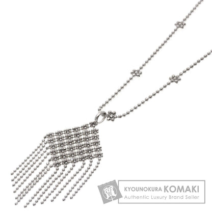 TIFFANY&Co. fringe Necklace K18 White Gold Ladies [Used]