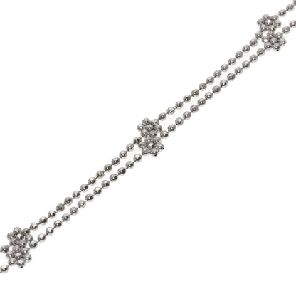 TIFFANY&Co. fringe Necklace K18 White Gold Ladies [Used]