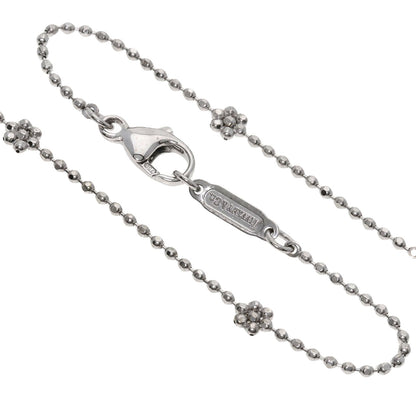 TIFFANY&Co. fringe Necklace K18 White Gold Ladies [Used]