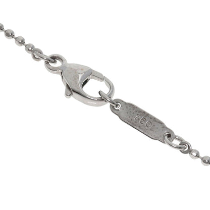 TIFFANY&Co. fringe Necklace K18 White Gold Ladies [Used]