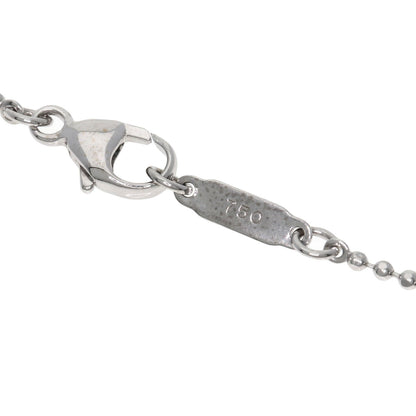 TIFFANY&Co. fringe Necklace K18 White Gold Ladies [Used]