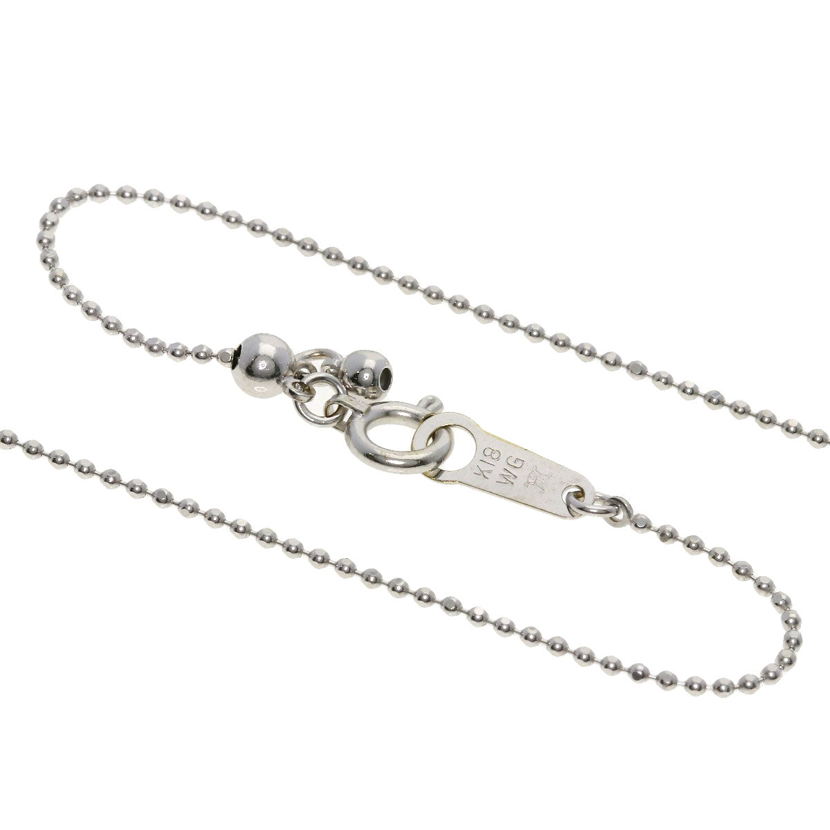 CELINE 3P Diamond Two-Tone? Necklace K18 White Gold 18K Yellow GoldLadies [Used]