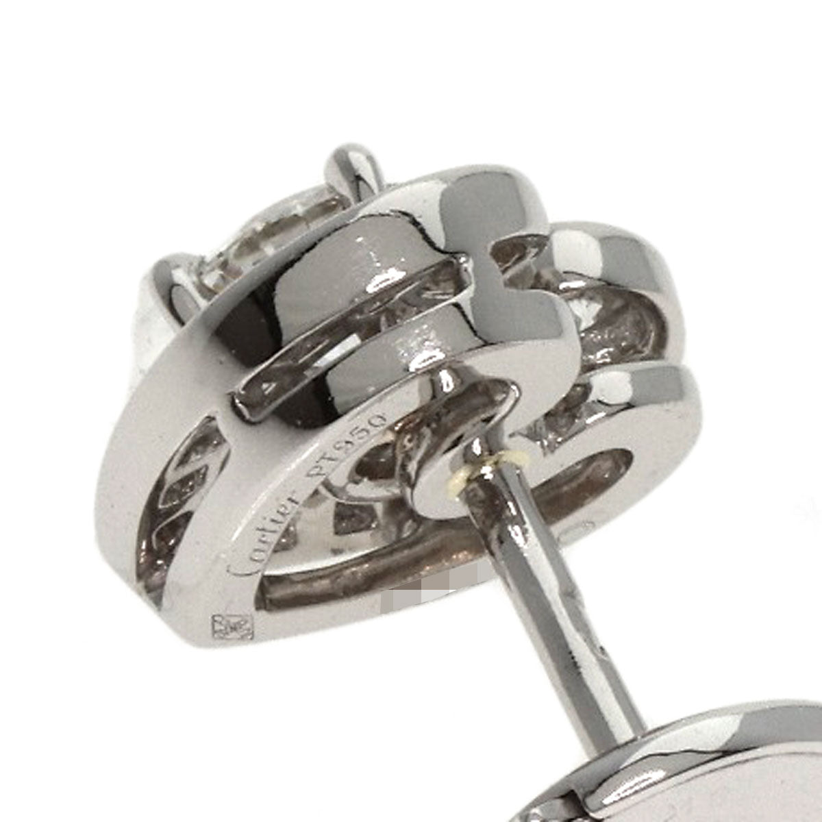 CARTIER Your Mine Diamond earring Platinum PT950 K18 White GoldLadies [Used]