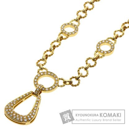 PIAGET Diamond Necklace K18 Yellow Gold Ladies [Used]