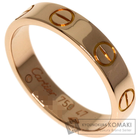 CARTIER   Ring mini love ring #47 K18 Pink Gold Ladies