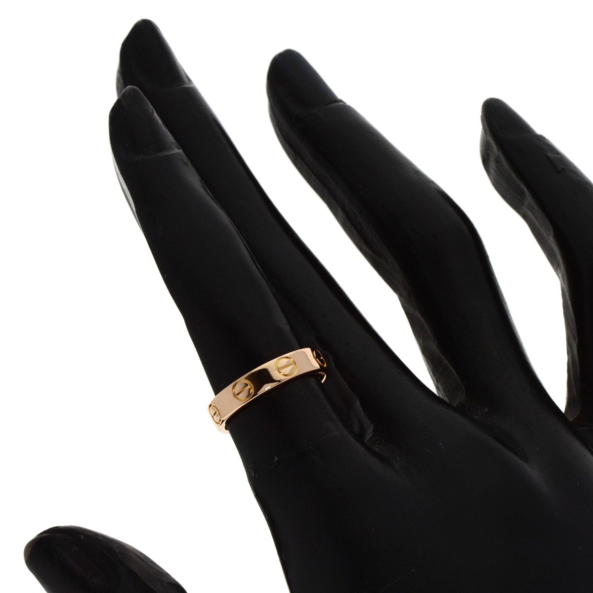 CARTIER   Ring mini love ring #47 K18 Pink Gold Ladies