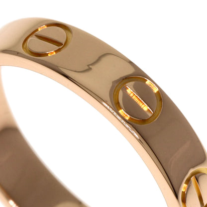 CARTIER   Ring mini love ring #47 K18 Pink Gold Ladies