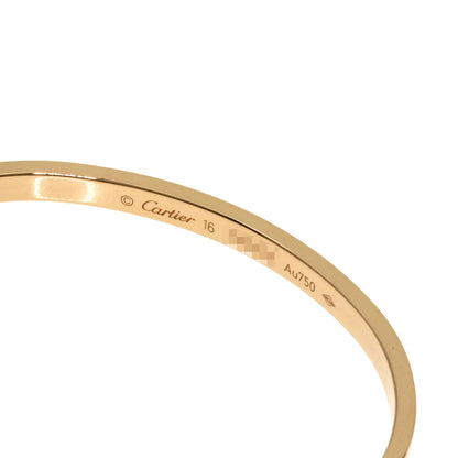 CARTIER LOVE Bracelets Small Model with Driver #16 Bracelet K18 Pink Gold Ladies [Used]